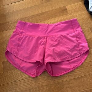 Lululemon speed up shorts 2.5 inch
